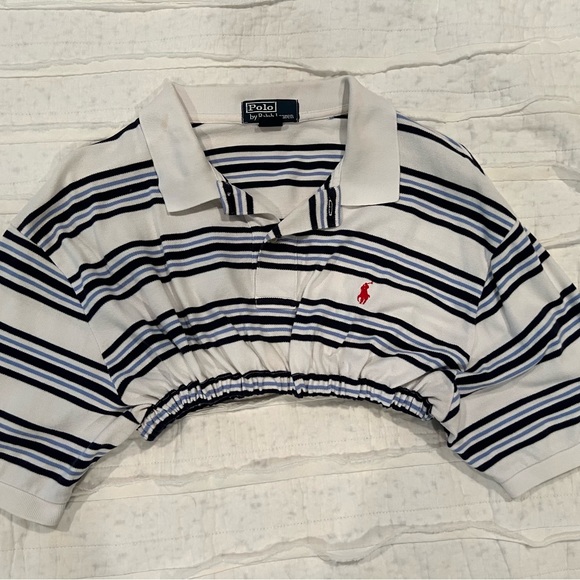 Two piece polo cropped top and skirt - Picture 5 of 5